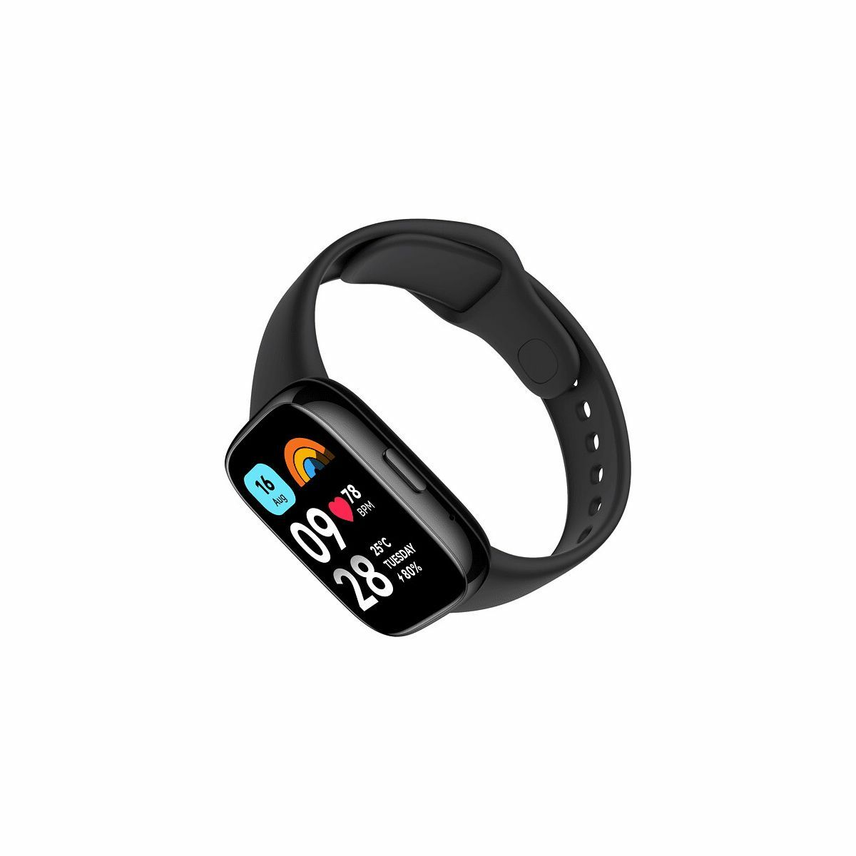 Kép 7/7 - Xiaomi Redmi Watch 3 Active okosóra, fekete EU BHR7266GL