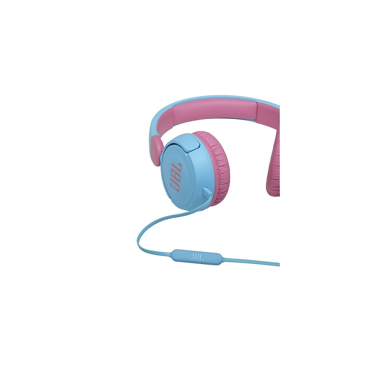 Kép 5/5 - JBL JR310 On-Ear vezetékes fejhallgató gyerekeknek, kék EU
