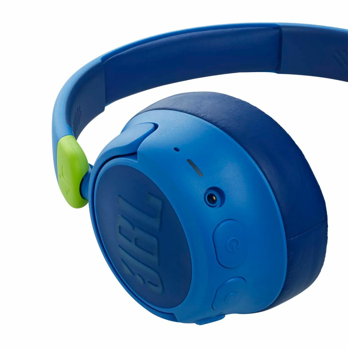 Kép 5/8 - JBL JR460NC Bluetooth fejhallgató gyerekeknek, zajszűrés funkcióval, kék EU