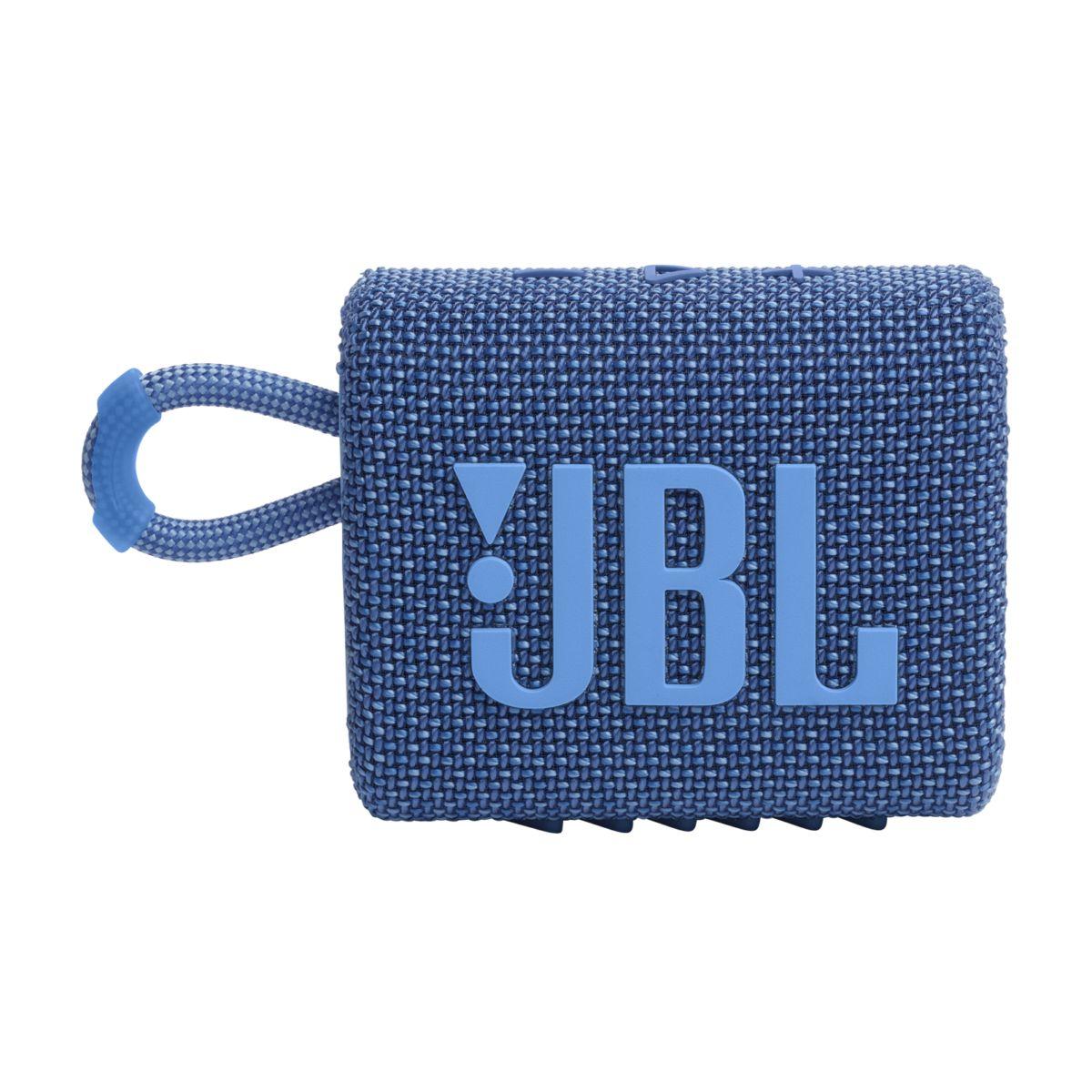 Kép 3/9 - JBL Go 3 Eco hordozható Bluetooth hangszóró, kék EU