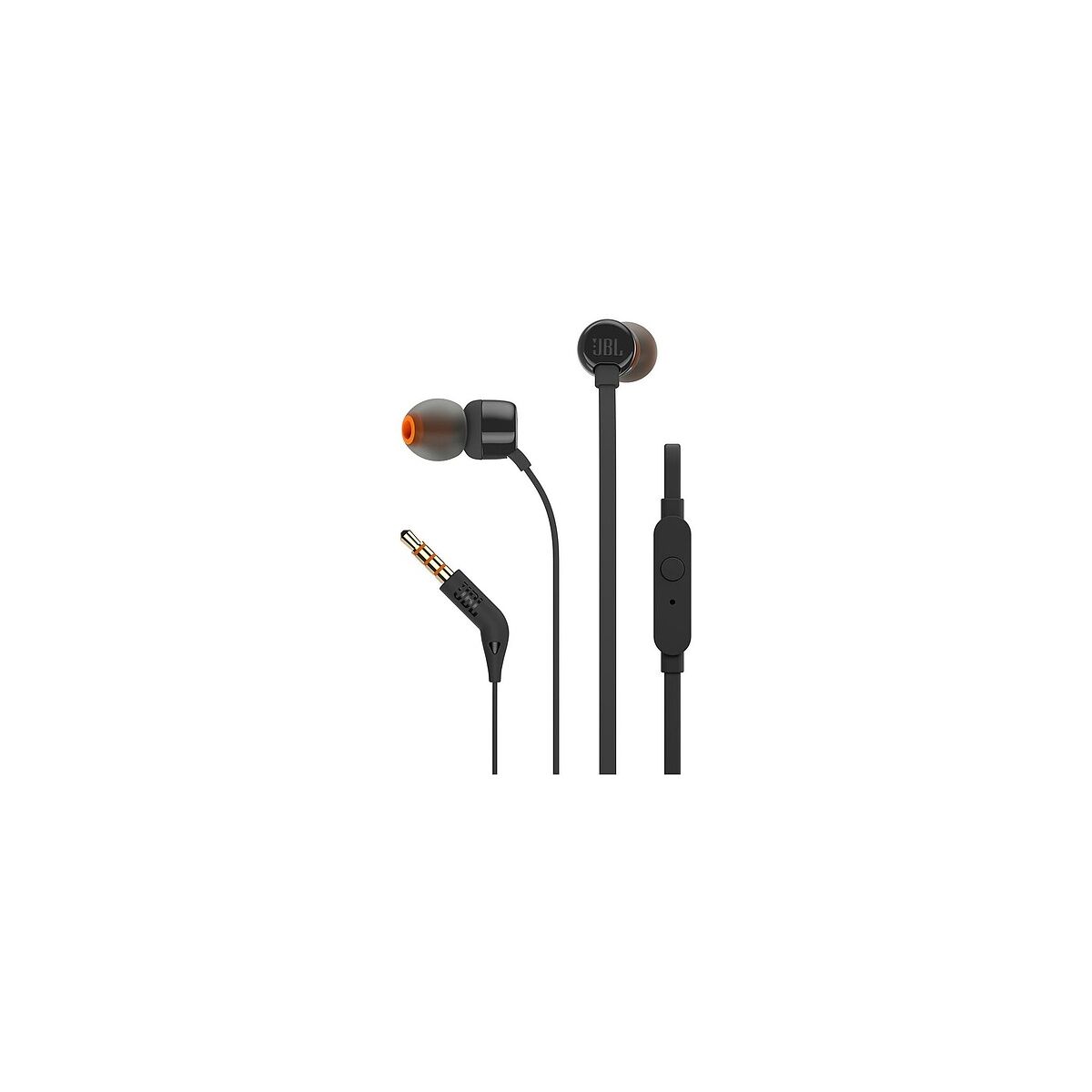 JBL Tune 160 In-Ear vezetékes fülhallgató, fekete EU