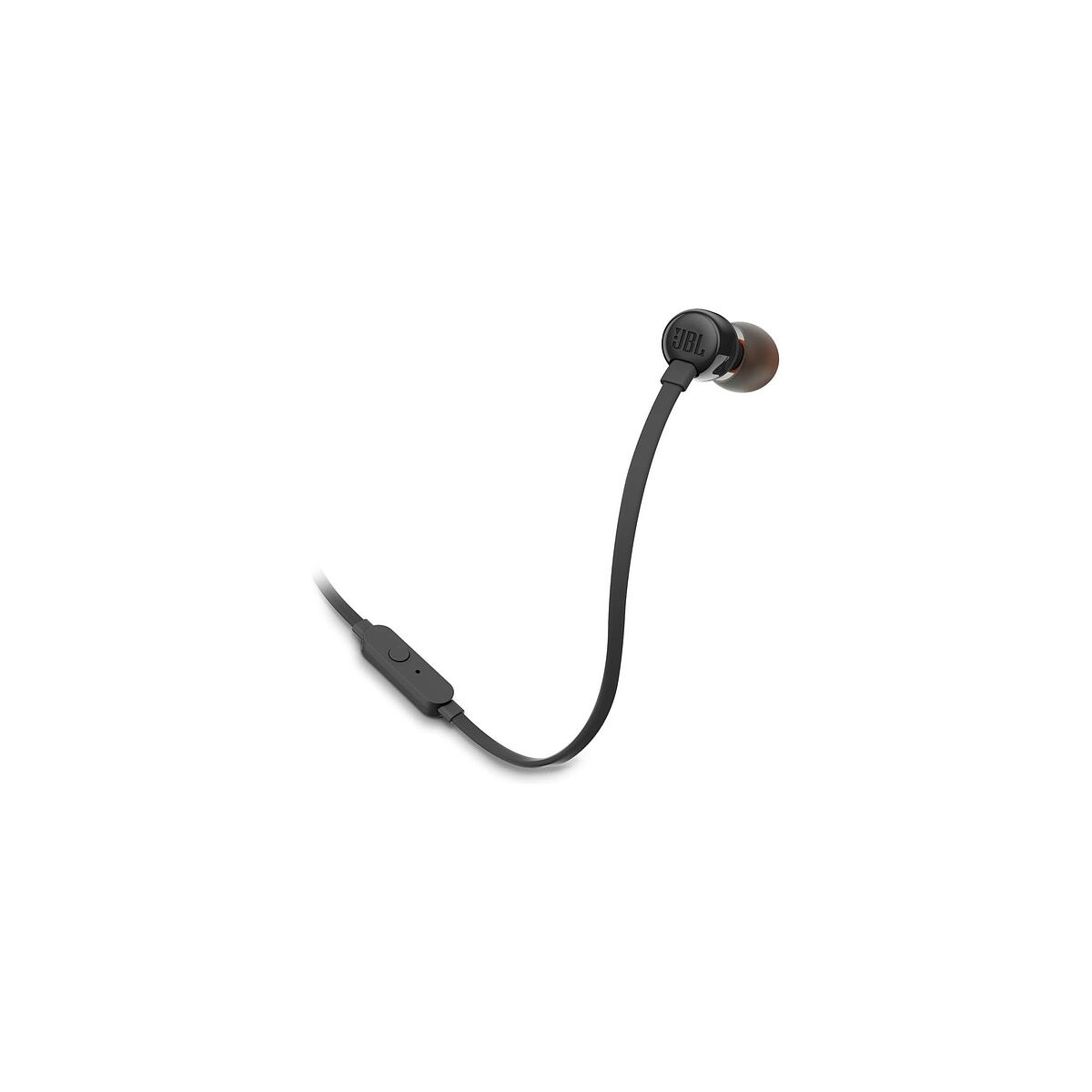 Kép 2/4 - JBL Tune 160 In-Ear vezetékes fülhallgató, fekete EU