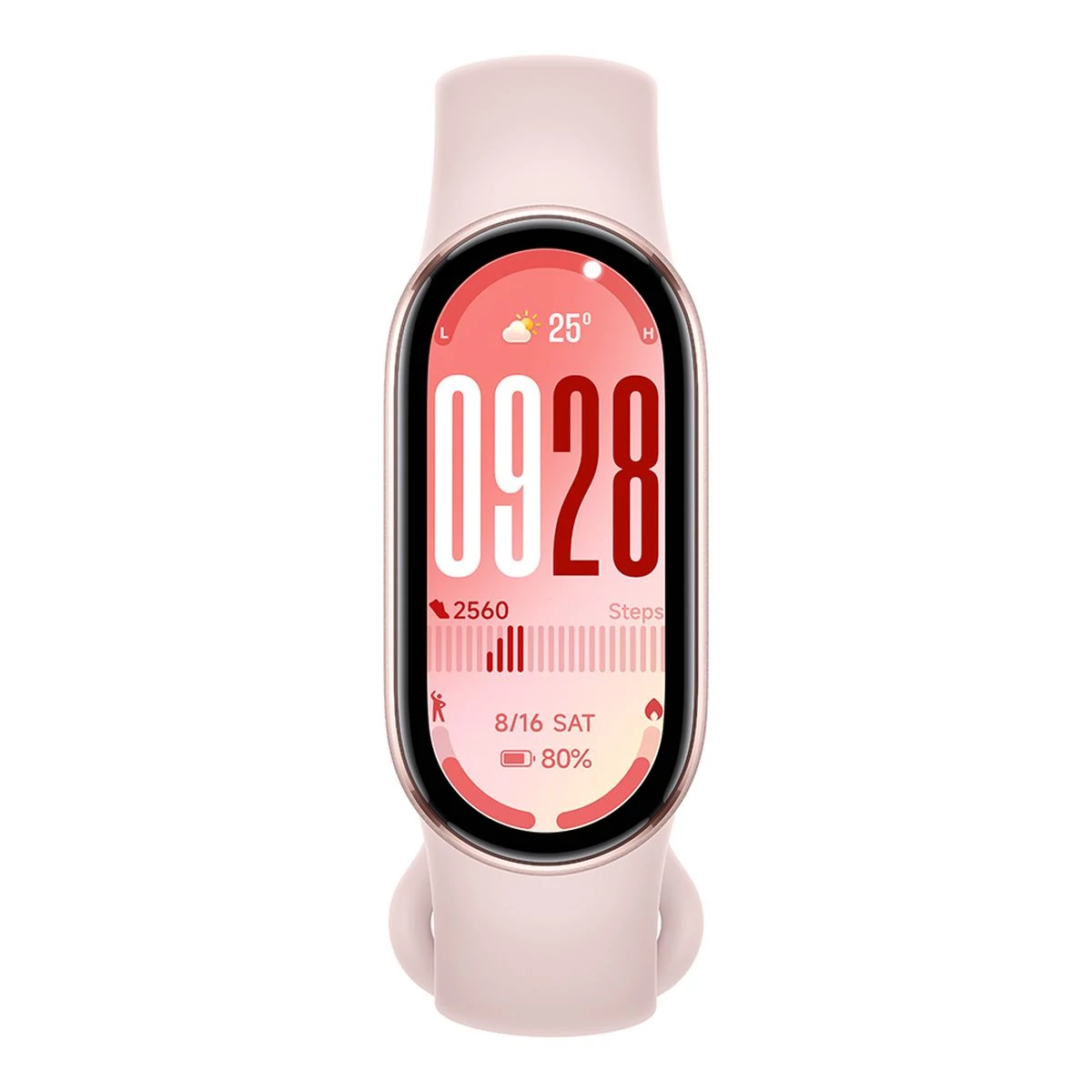 Kép 2/2 - Xiaomi Smart Band 10 aktivitásmérő, rózsaszín EU BHR9999GL