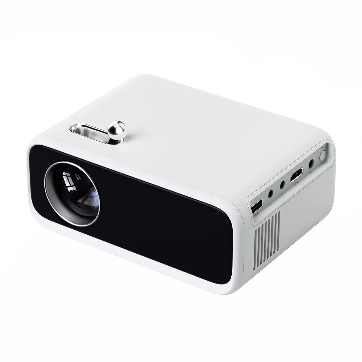 Kép 2/4 - Wanbo Mini Hordozható Projektor 720p, fehér EU