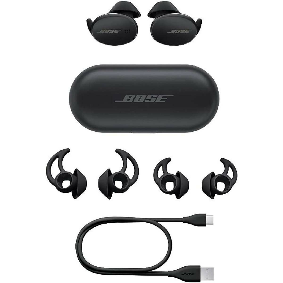 Kép 3/4 - Bose Sport vezeték nélküli fülhallgató, fekete EU