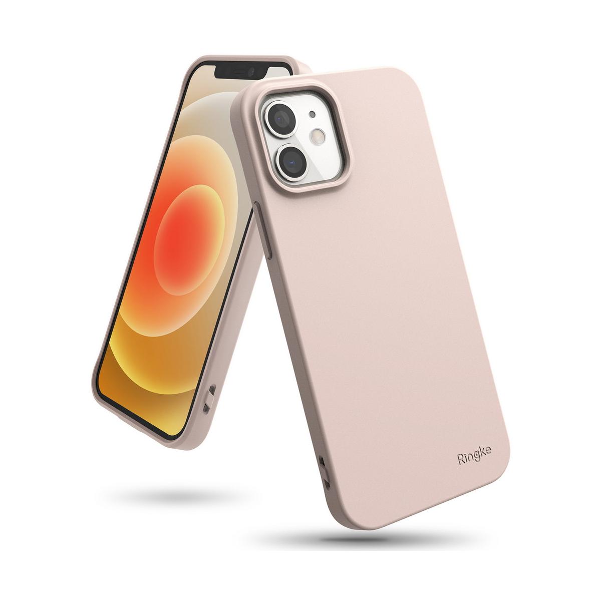 Ringke iPhone 12/12 Pro tok, Air S, Homok rózsaszín