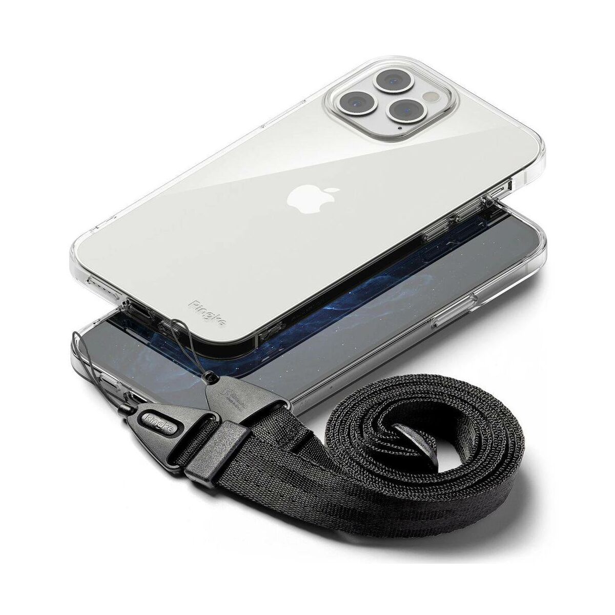 Kép 1/11 - Ringke iPhone 12 Pro Max tok, Air, Átlátszó