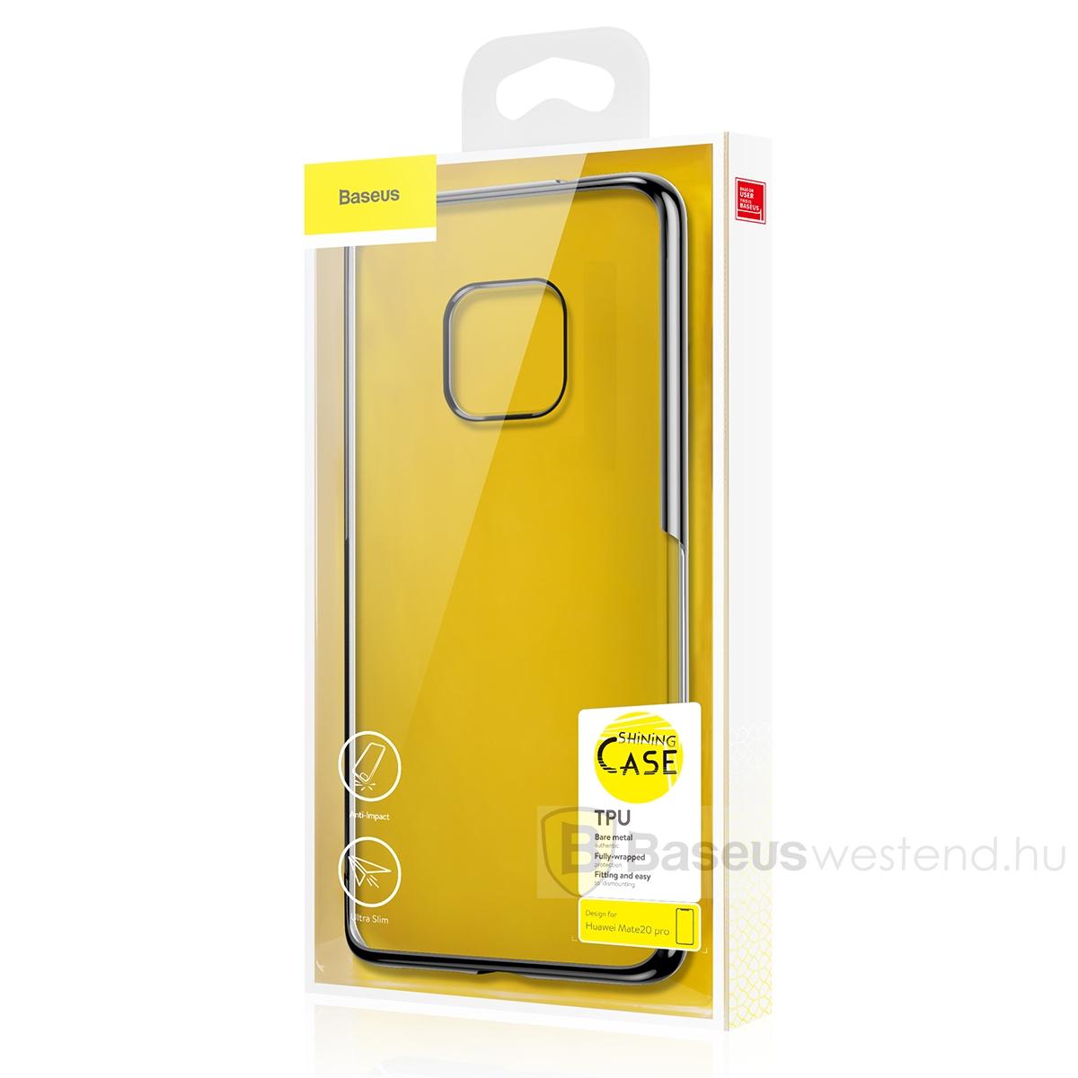 Baseus Huawei Mate 20 Pro tok, Shining, fekete (ARHWMate 20P-MD01)