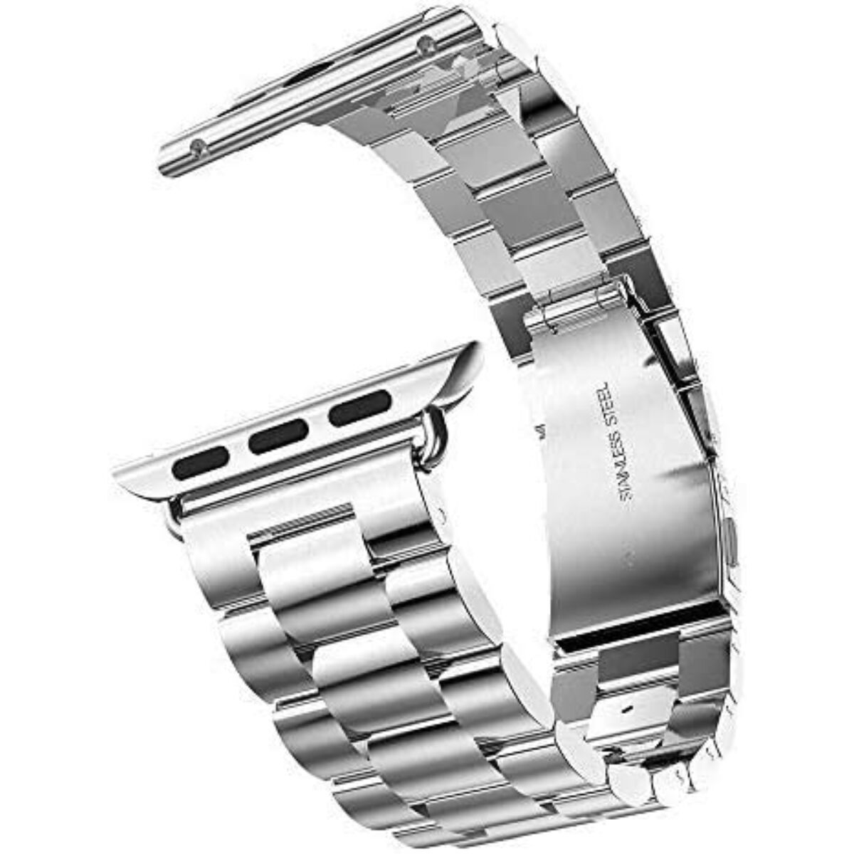 Ringke Apple Watch óraszíj 38 mm/40mm, Metal One Stainless Steel, ezüst