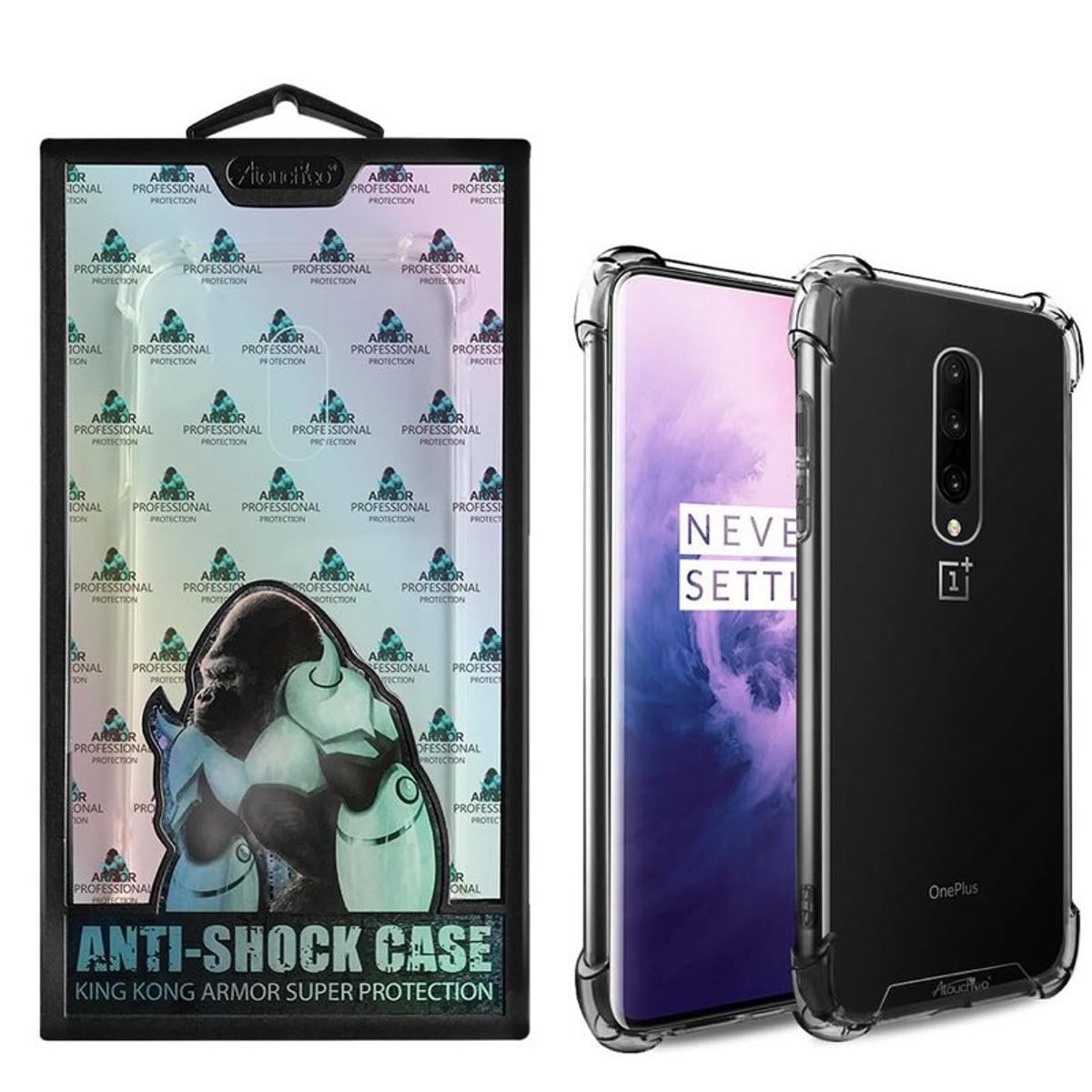 Atouchbo OnePlus 7 Pro tok, Anti-Shock, átlátszó