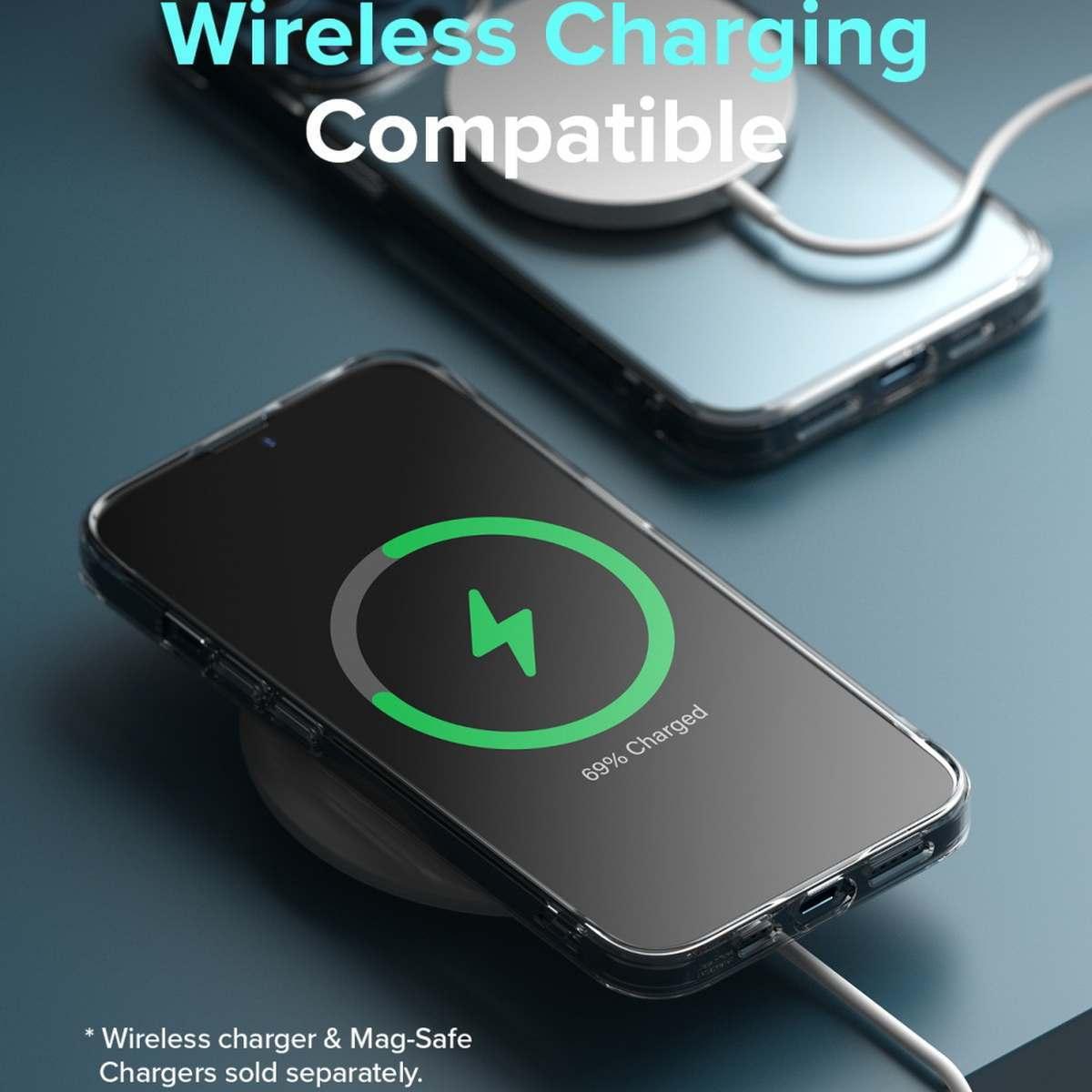 Kép 7/13 - Ringke iPhone 13 Pro tok, Fusion, Átlátszó