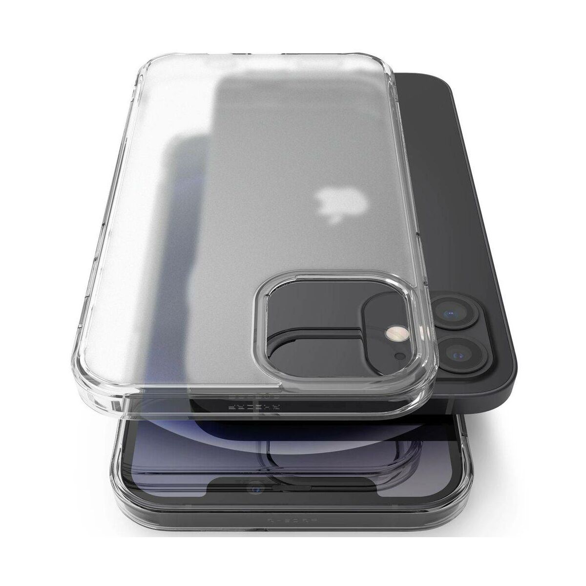 Kép 1/10 - Ringke iPhone 12 mini tok, Fusion, Matt átlátszó
