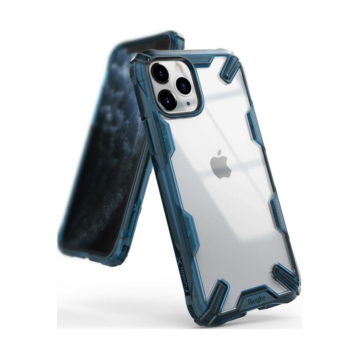 Ringke iPhone 11 Pro tok, Fusion X, sötét kék