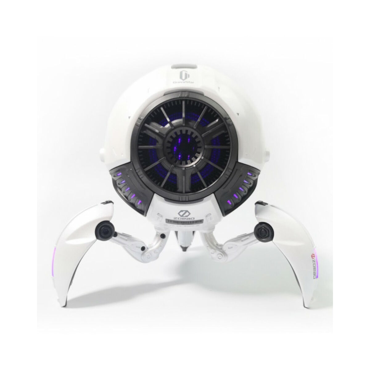 Gravastar Mars G1 White hordozható hangszóró, Bluetooth 5.0, 20W, fehér EU