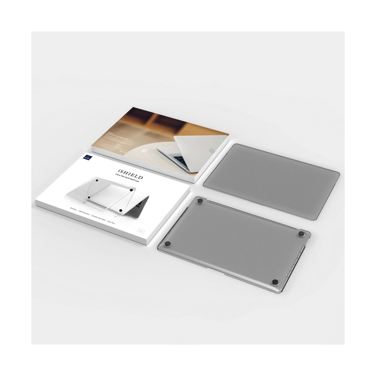 Kép 1/3 - Wiwu MacBook Pro 13 inch (2016-2019) tok, Retina iSHIELD Hard Shell borító, Fekete