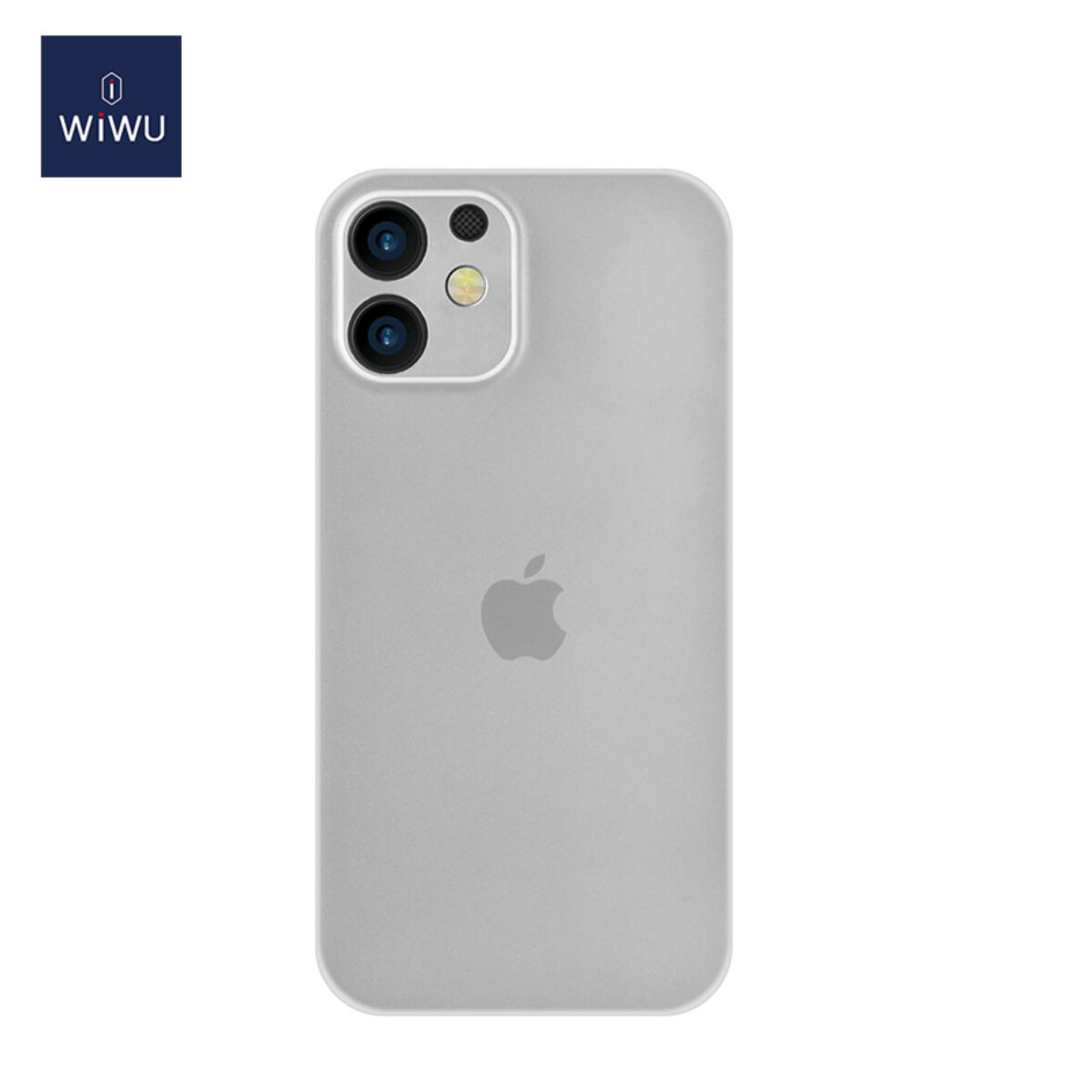 Kép 1/2 - WiWU iPhone 12 tok, Nano Skin, átlátszó
