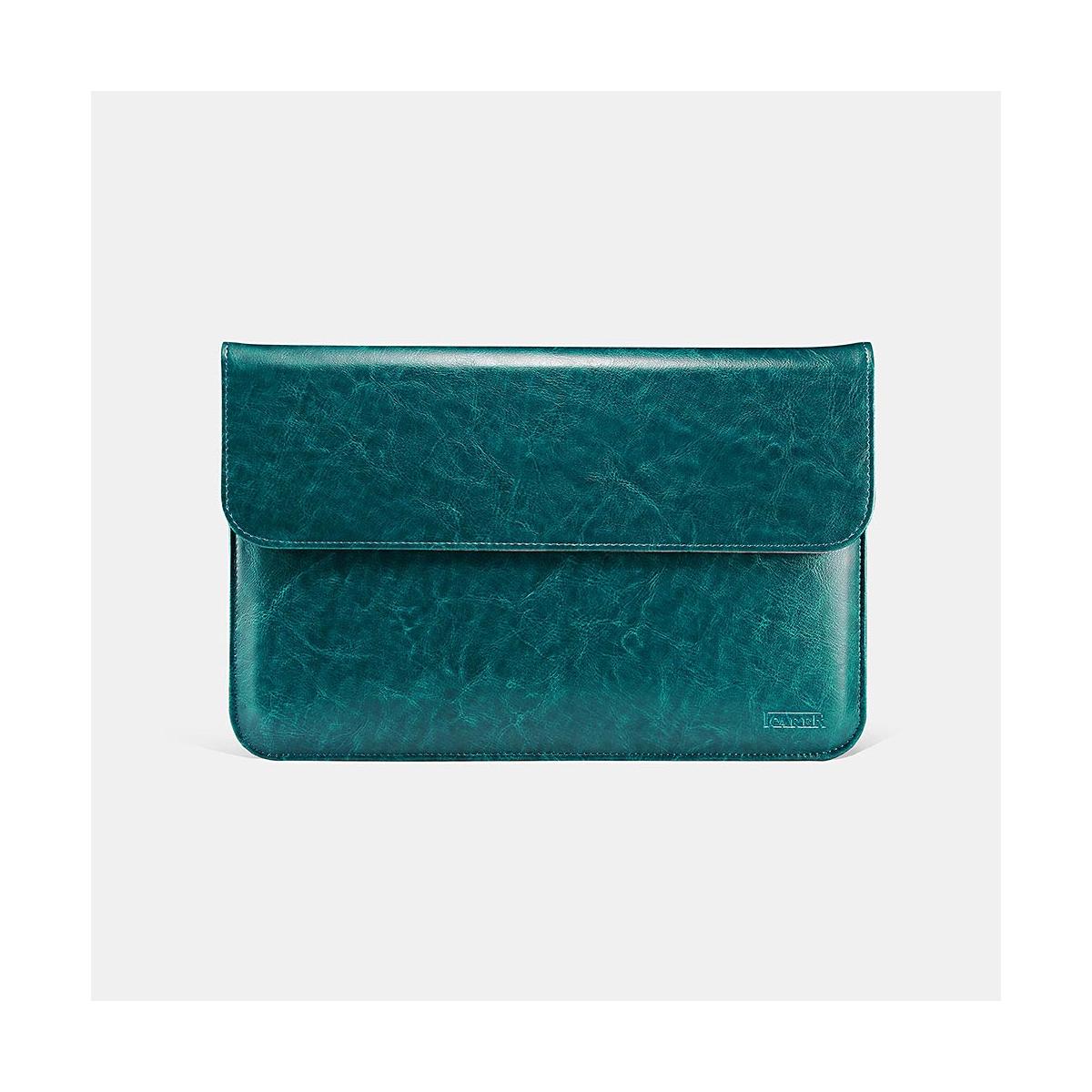 iCarer Apple MacBook Air 11 tok, Valódi Bőr, kék