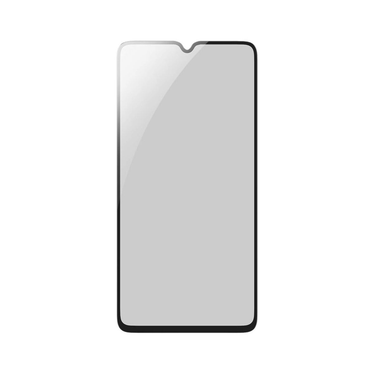 Baseus Huawei Mate 20 0.3 mm, anti-spy edzett üveg képernyővédő fólia, fekete (SGHWMATE20-TG01)