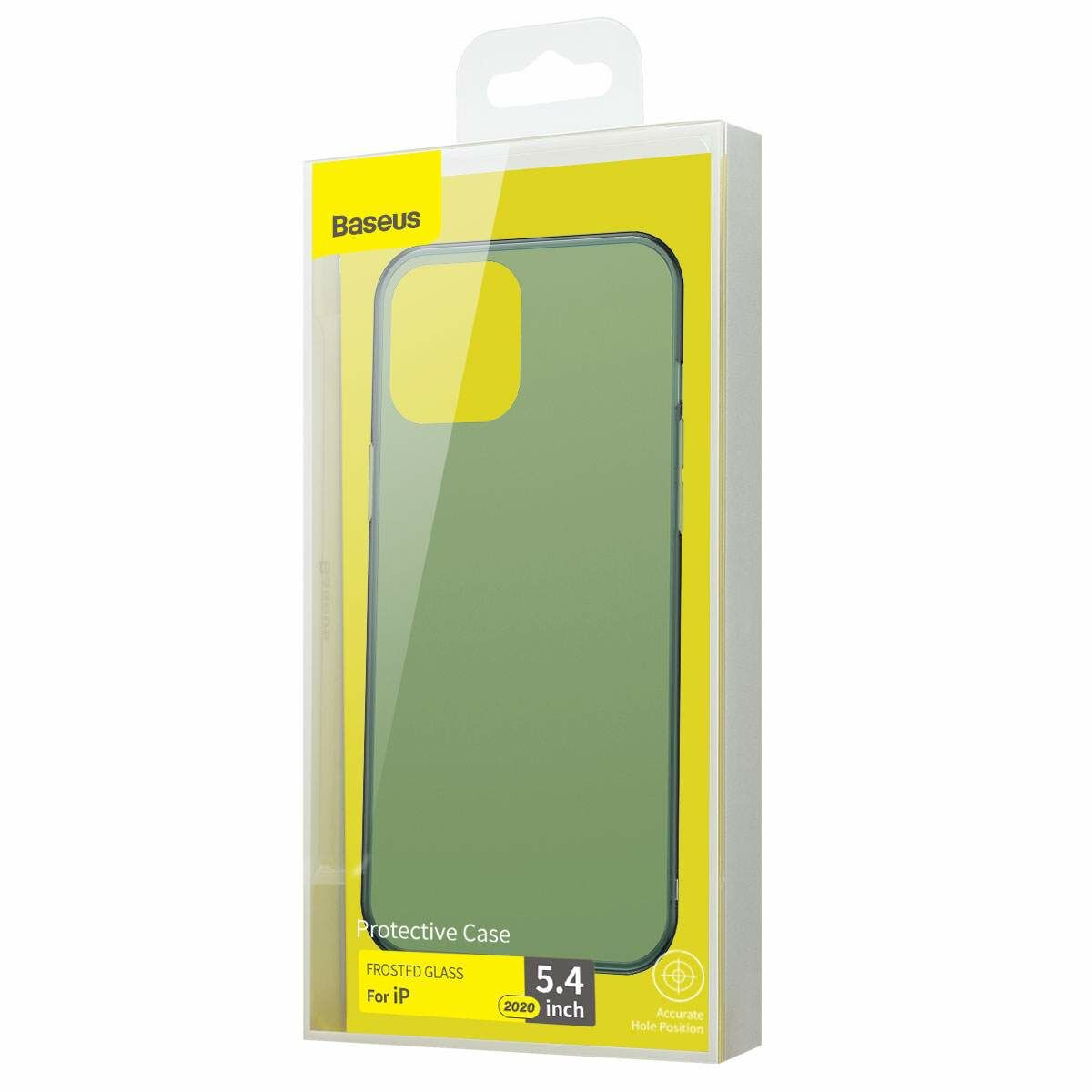 Baseus iPhone 12 mini tok, Wing, zöld (WIAPIPH54N-06)