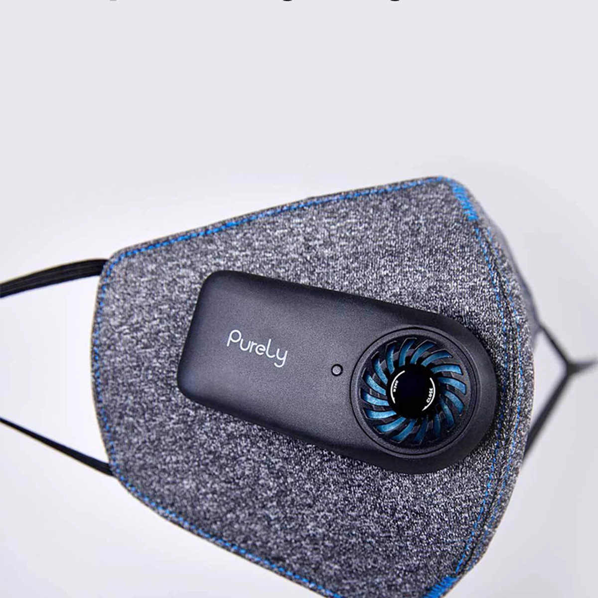 Kép 3/5 - Xiaomi Mi Purely Anti-Pollution Air Face Mask, arcmaszk szűrővel, 550 mAh akkumulátorral, EU, HZSN00