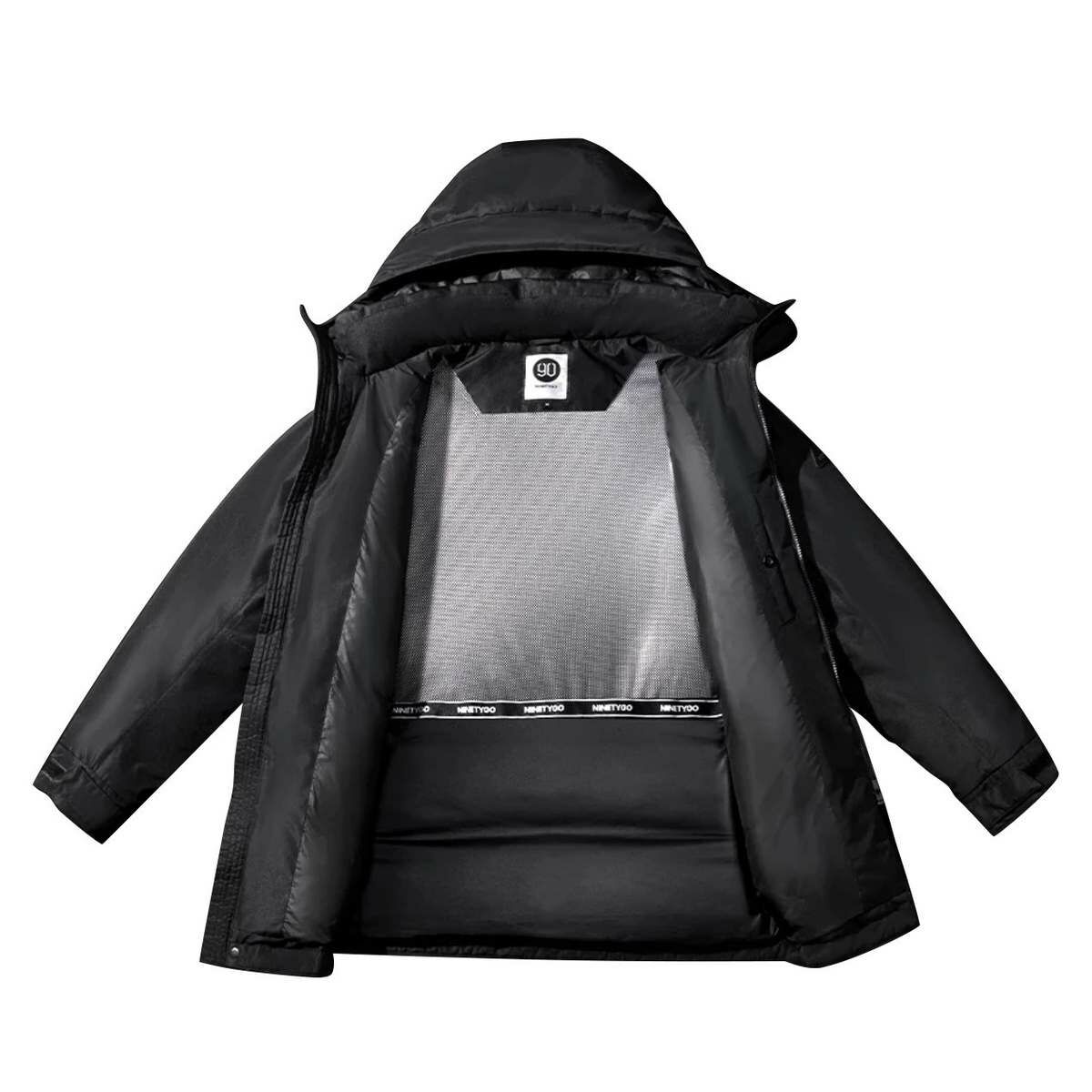 Kép 1/2 - Xiaomi NINETYGO fűthető kabát fekete 180/100A(XL) EU
