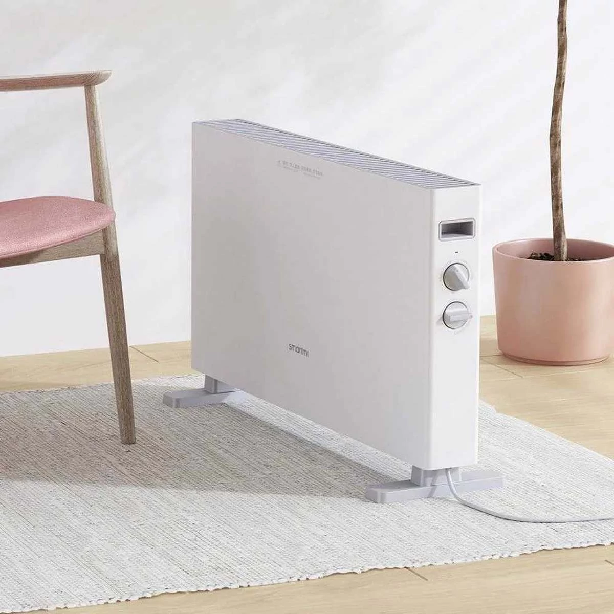 Kép 2/5 - Xiaomi 1S Smartmi Mechanical, elektromos konvektor, fehér EU ERH6003EU DNQ04ZM