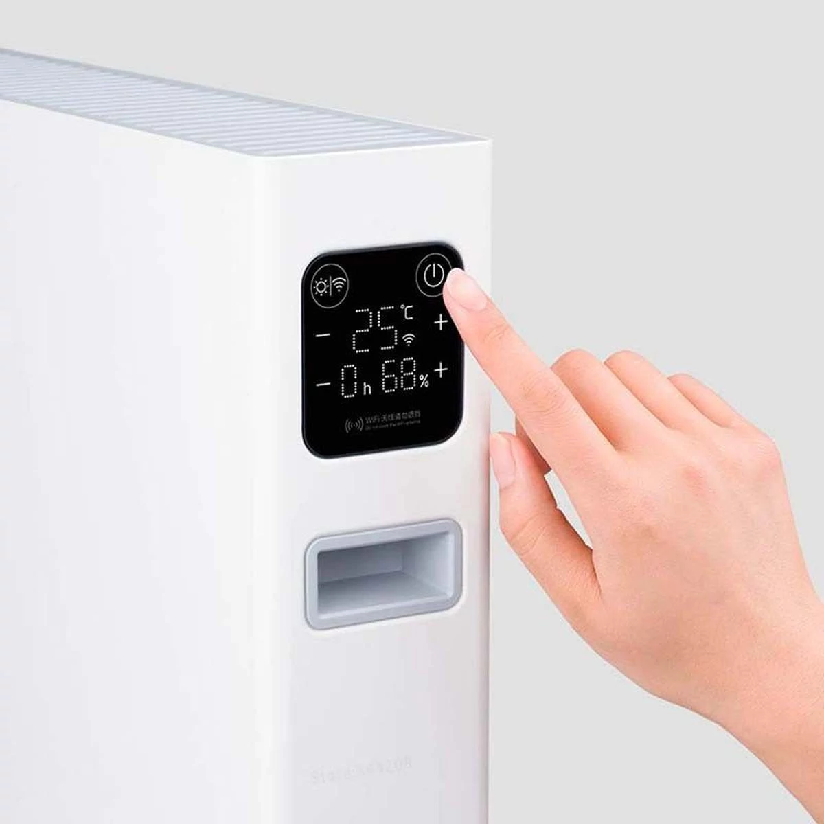 Kép 4/4 - Xiaomi 1S Smartmi Digital Edition, elektromos hősugárzó, fehér EU DNQZNB05ZM