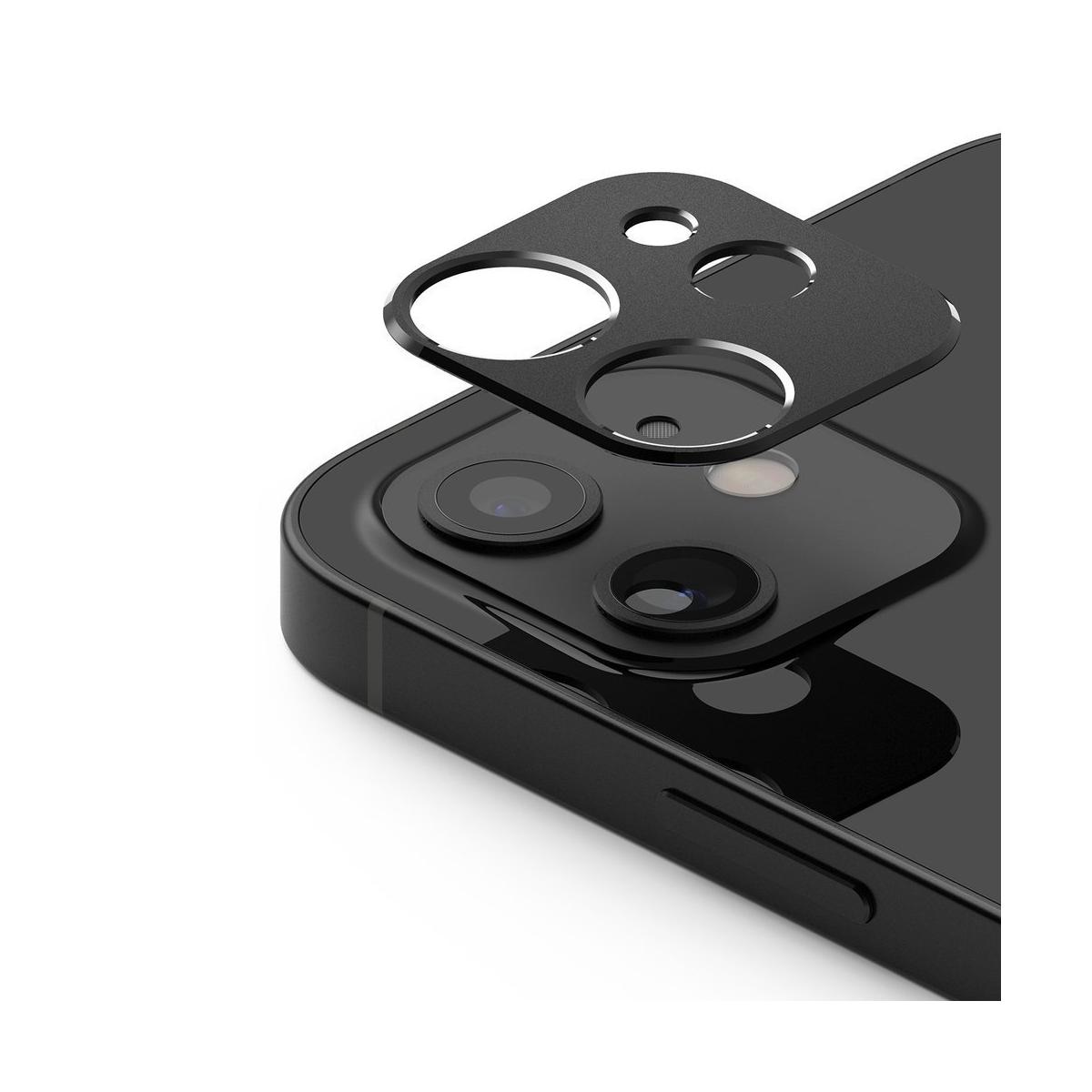 Ringke iPhone 12, Camera Styling, kamera sziget védő keret, Fekete