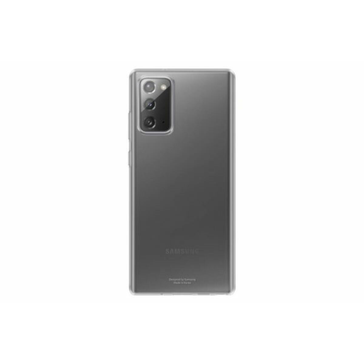 Samsung Galaxy Note 20 N980 átlátszó tok fekete (EF-GN980CBEGEU)