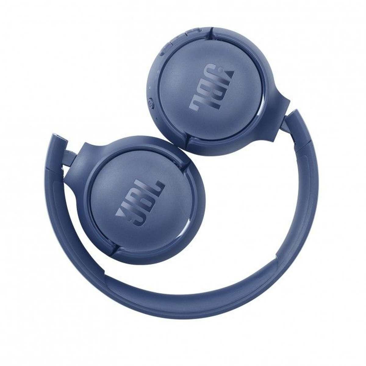 Kép 2/4 - JBL Tune 510BT Bluetooth vezeték nélküli fejhallgató, kék EU
