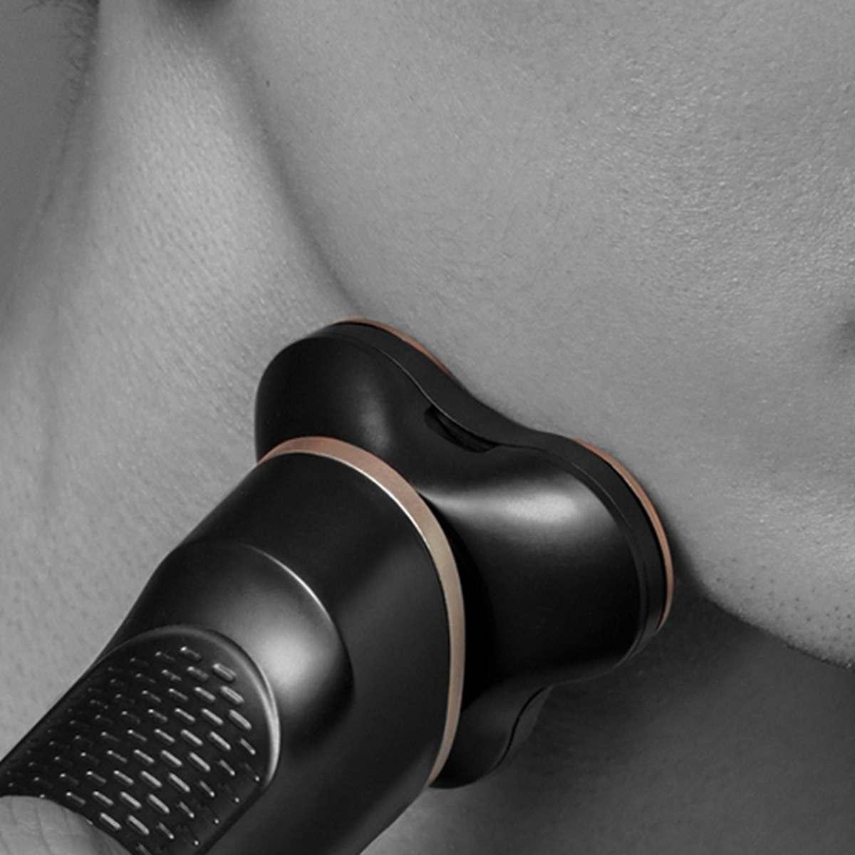 Kép 2/7 - Xiaomi Electric Shaver Soocas S3 elektromos borotva, fekete/arany EU