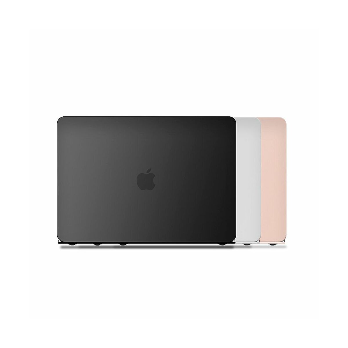 WiWU MacBook Air 13.3 inch (2010-2017) tok, iSHIELD Hard Shell borító, Fehér átlátszó