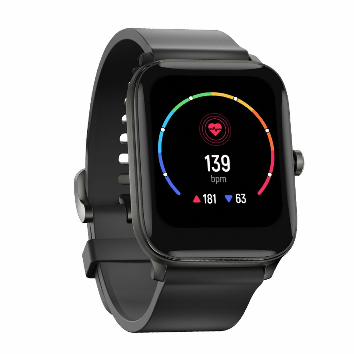 Xiaomi Haylou GST LS09 Smart watch okosóra, IP68, SpO2 tracking, fekete EU