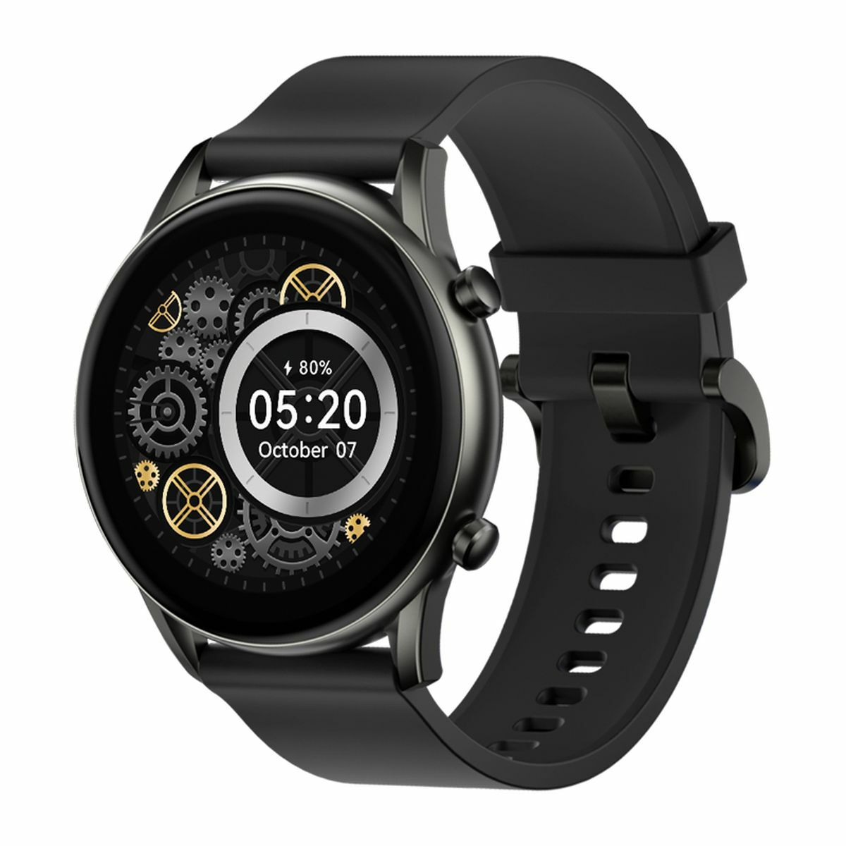 Kép 2/5 - Xiaomi Haylou RT2 LS10 Smart watch okosóra, IP68, SpO2 tracking, fekete EU