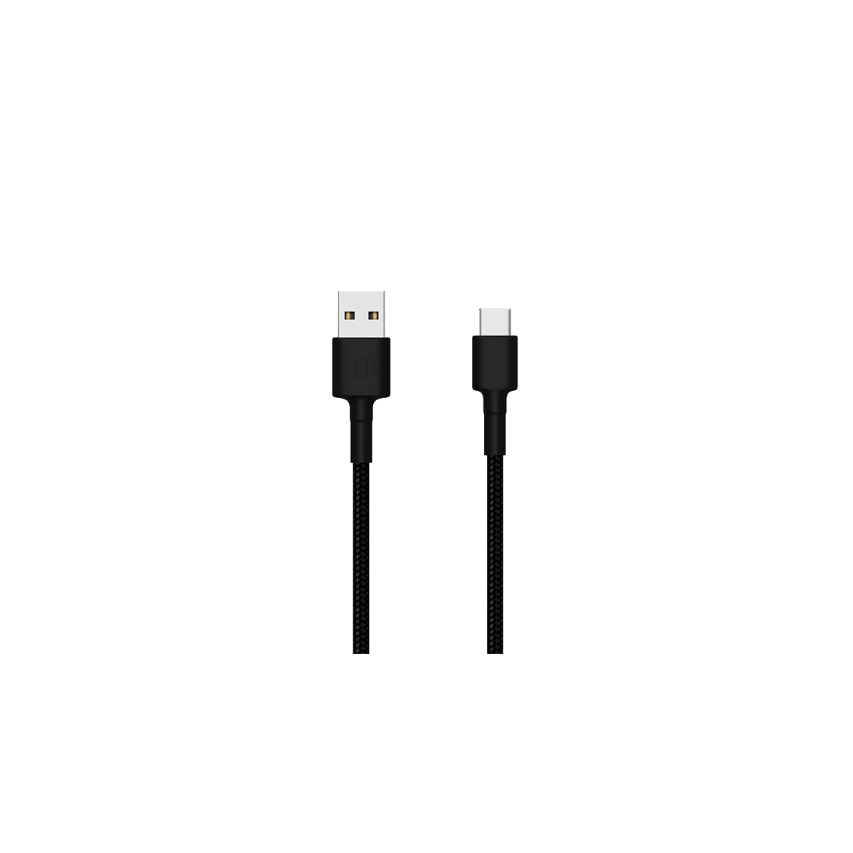 Kép 1/2 - Xiaomi Type-C kábel, Braided, 3A, 1m, fekete