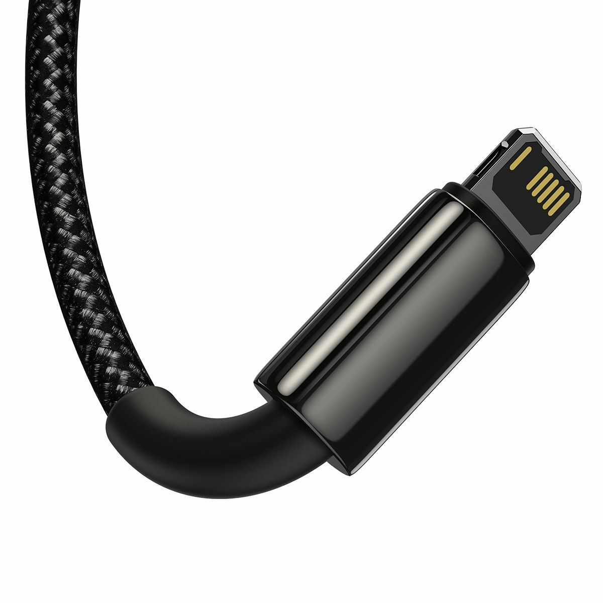 Kép 5/14 - Baseus Univerzális kábel, Tungsten 3-in-1 USB töltőhöz (Type C / Lightning / micro USB) 3.5A 1.5m, fekete (CAMLTWJ-01)