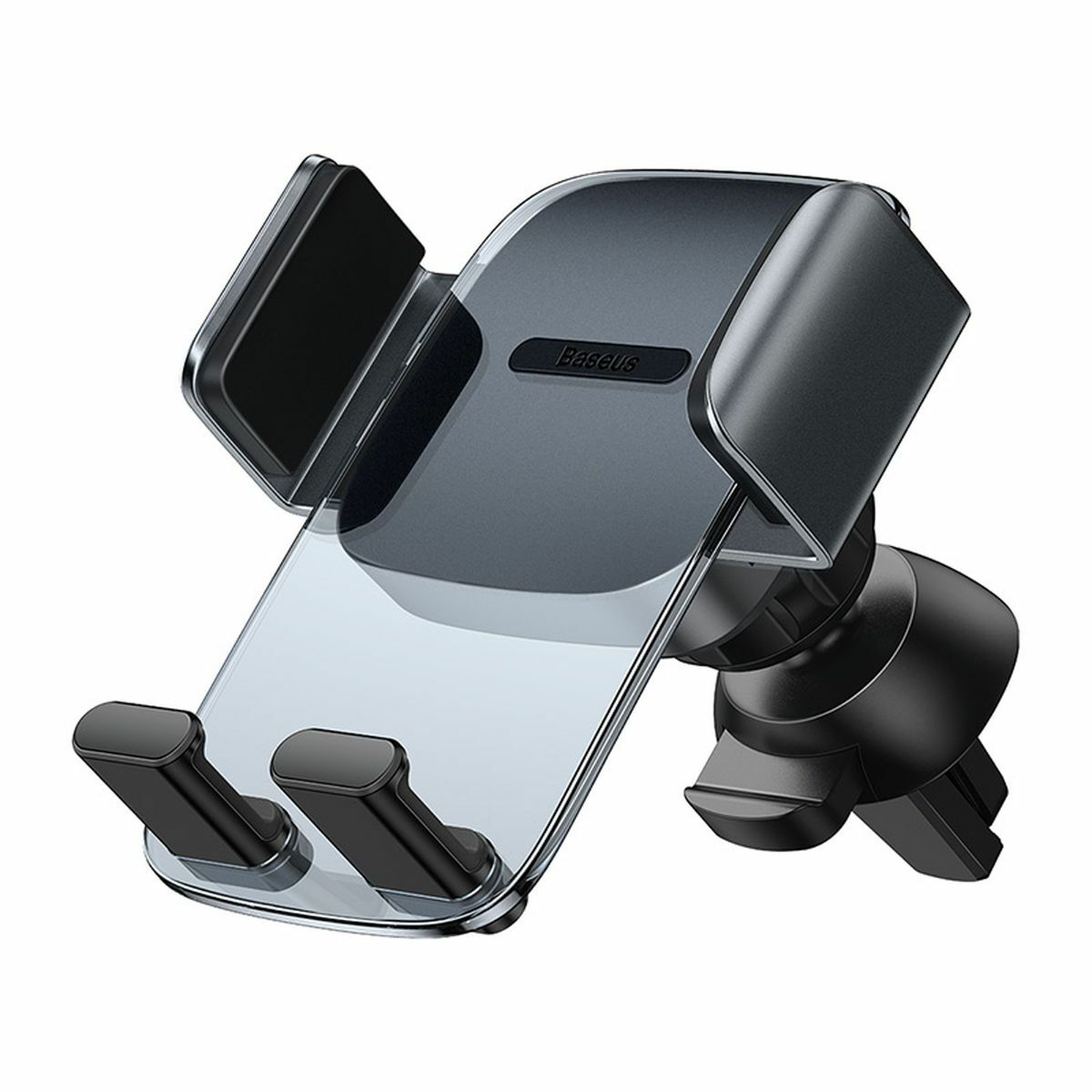 Kép 8/11 - Baseus autós telefontartó, Easy Control Clamp Holder (szellőzőrácsra szerelhető), fekete (SUYK000101)