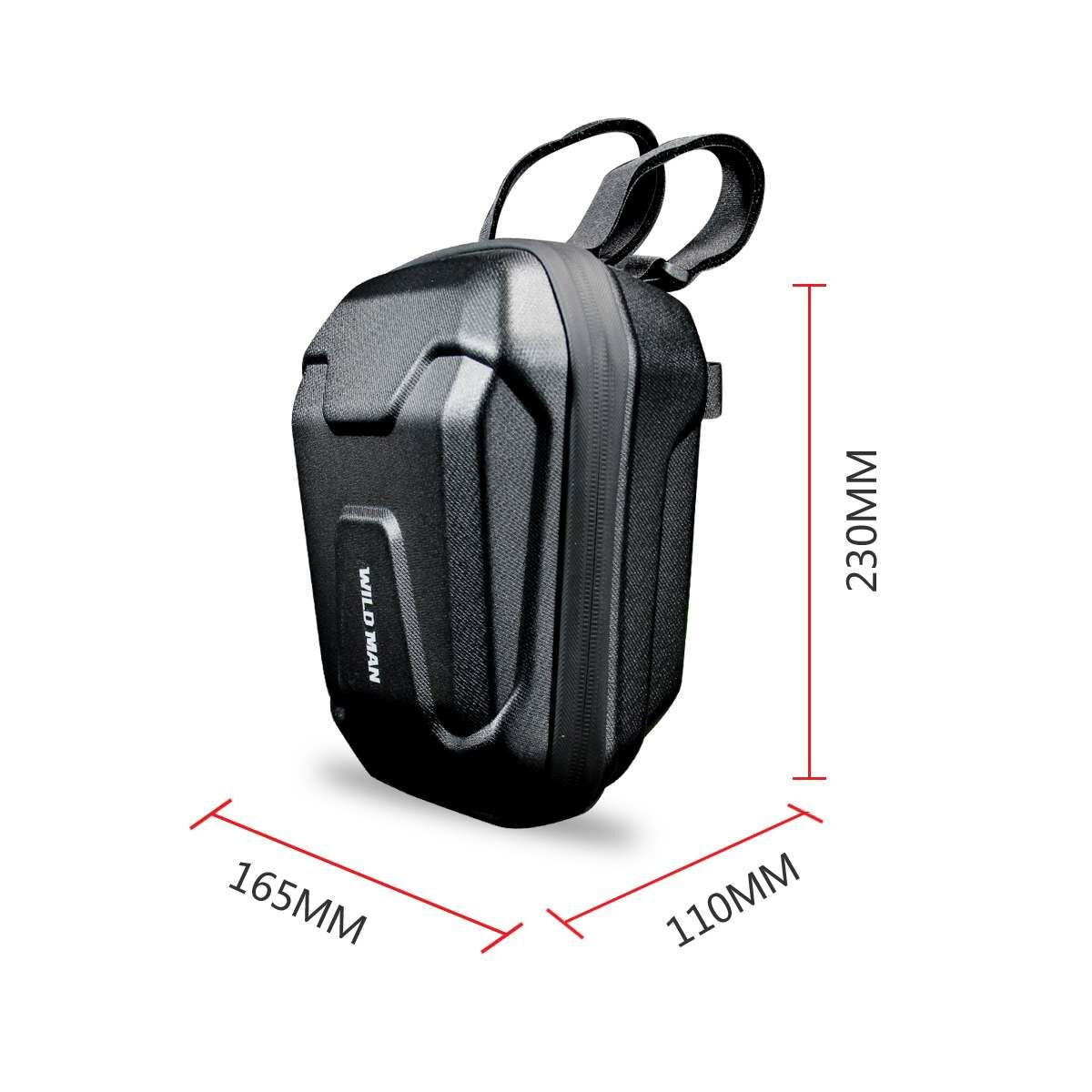 Kép 5/13 - WILDMAN roller táska TS9, 2.5L, többfunkciós, vízálló, kormányra szerelhető, tárolótáska, fekete