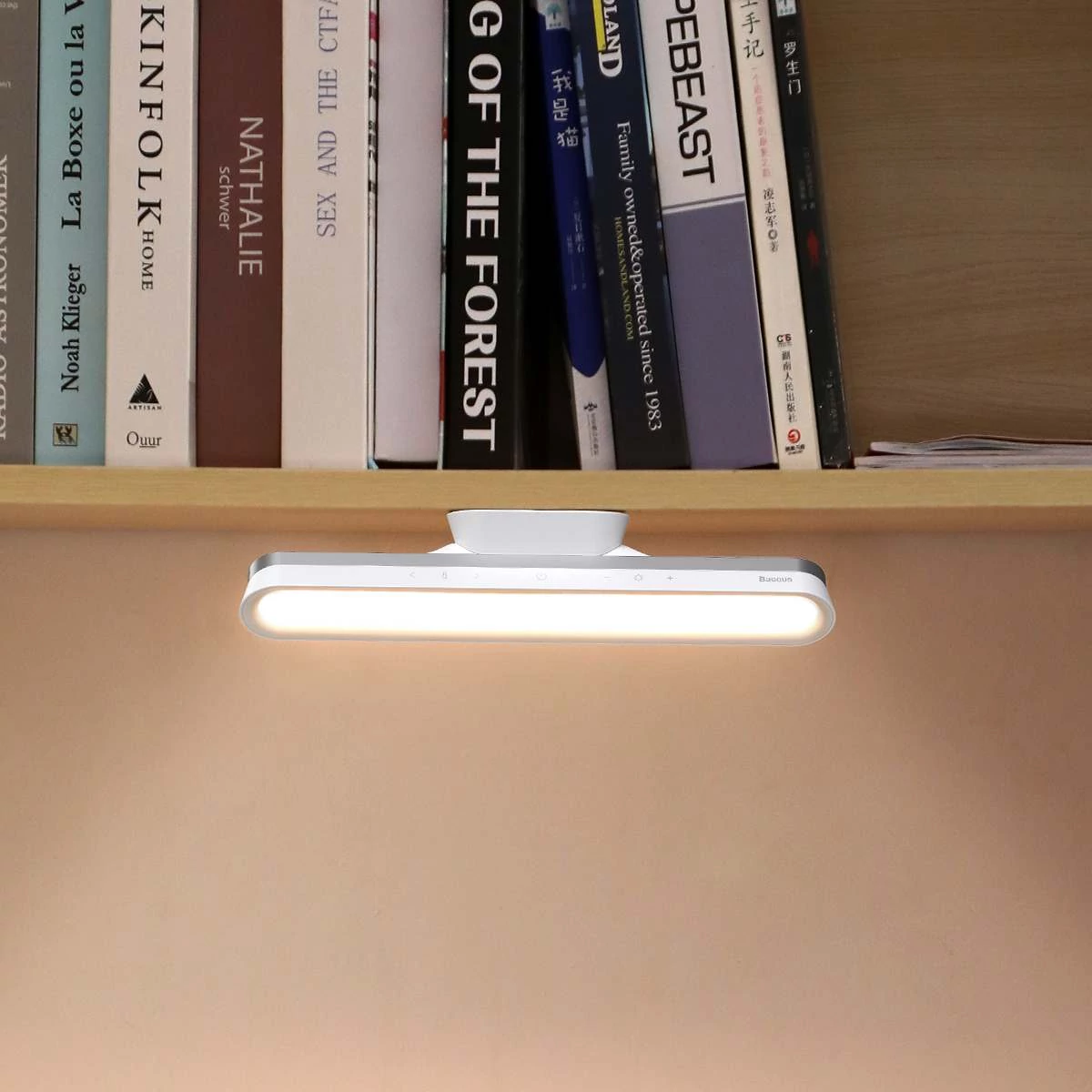 Kép 8/12 - Baseus mágneses LED lámpa fokozatmentes fényerő szabályzással, fehér (DGXC-02)