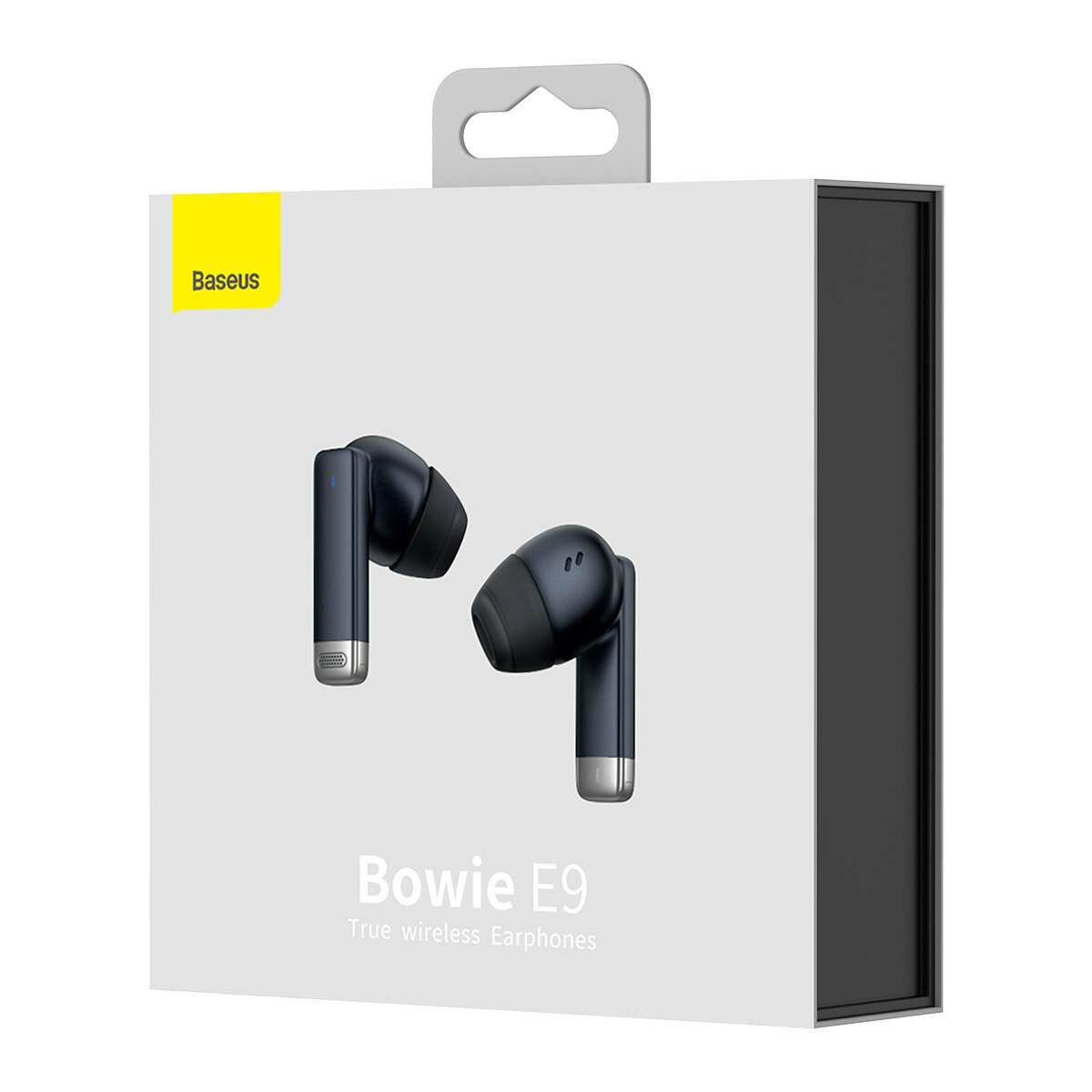 Baseus fülhallgató, Bluetooth Bowie E9, BT 5.3, TWS, in-earphones, fekete (NGTW120001)