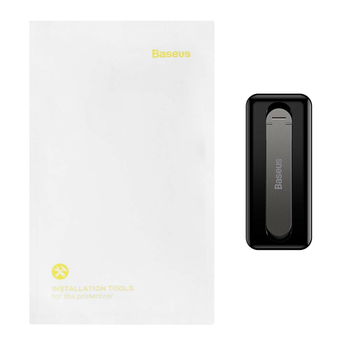 Kép 3/19 - Baseus Univerzális tartó, öntapadó, összehajtható telefon tartó, 5.4 inchtől, fekete (LUXZ000001)