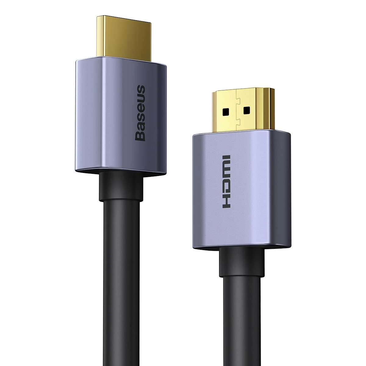 Kép 5/13 - Baseus Videó kábel, High definition sorozat HDMI 2.0 - 4K 60Hz, 1m, fekete (WKGQ020001)