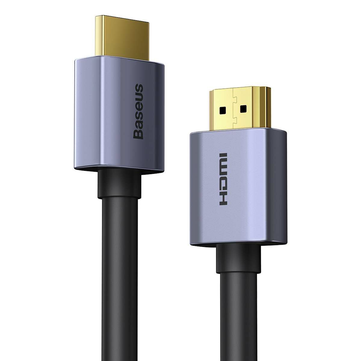 Kép 5/17 - Baseus Videó kábel, High definition sorozat HDMI 2.0 - 4K 60Hz, 1.5m, fekete (WKGQ020101)