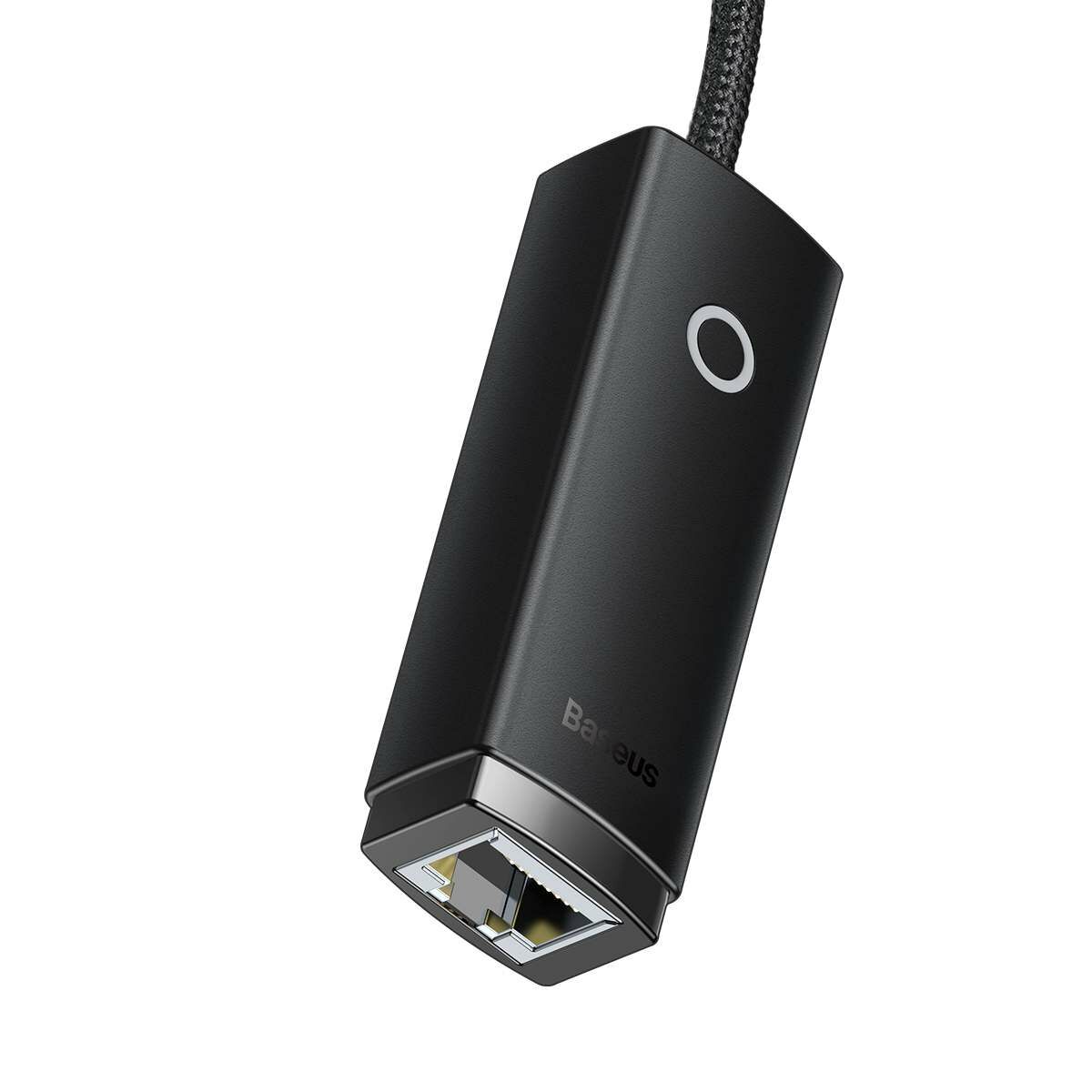 Kép 6/17 - Baseus HUB Lite Series Ethernet (USB-A bemenetről - RJ45 LAN port) adapter, 100Mbps, fekete (WKQX000001)