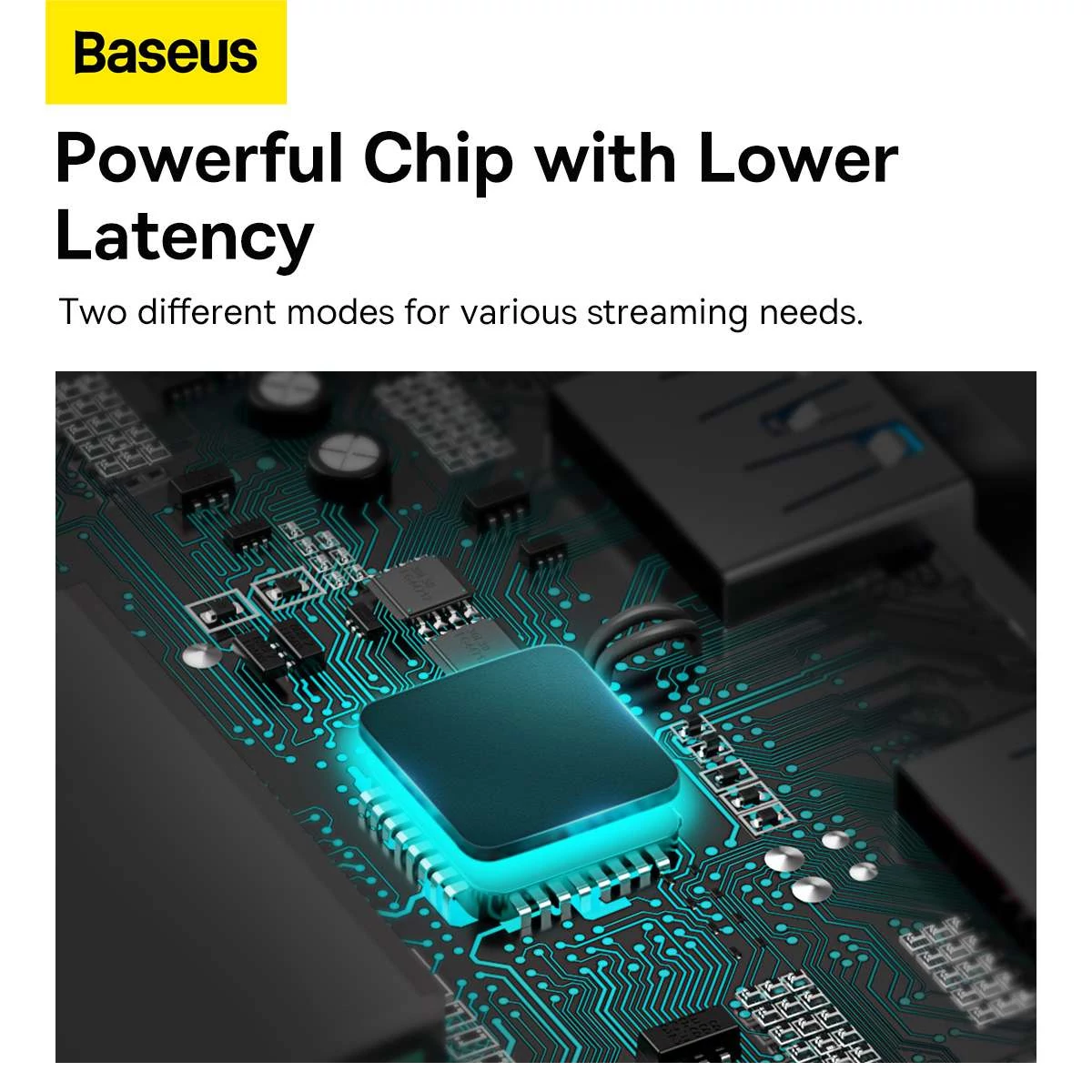 Kép 13/17 - Baseus HUB Lite Series Ethernet (USB-A bemenetről - RJ45 LAN port) adapter, 100Mbps, fekete (WKQX000