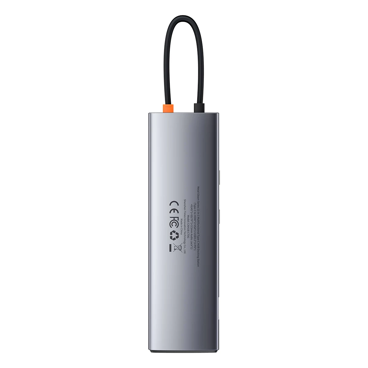 Kép 4/16 - Baseus HUB Metal Gleam Series 11-in-1 Multifunkciós (Type-C to 3xUSB3.2/PD 100W/3,5 mm Jack/VGA Full