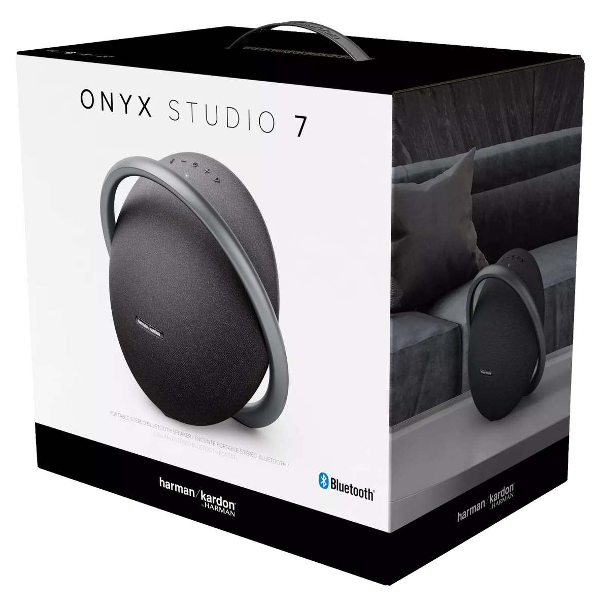 Harman Kardon Onyx Studio 7 hordozható bluetooth hangszóró, fekete EU