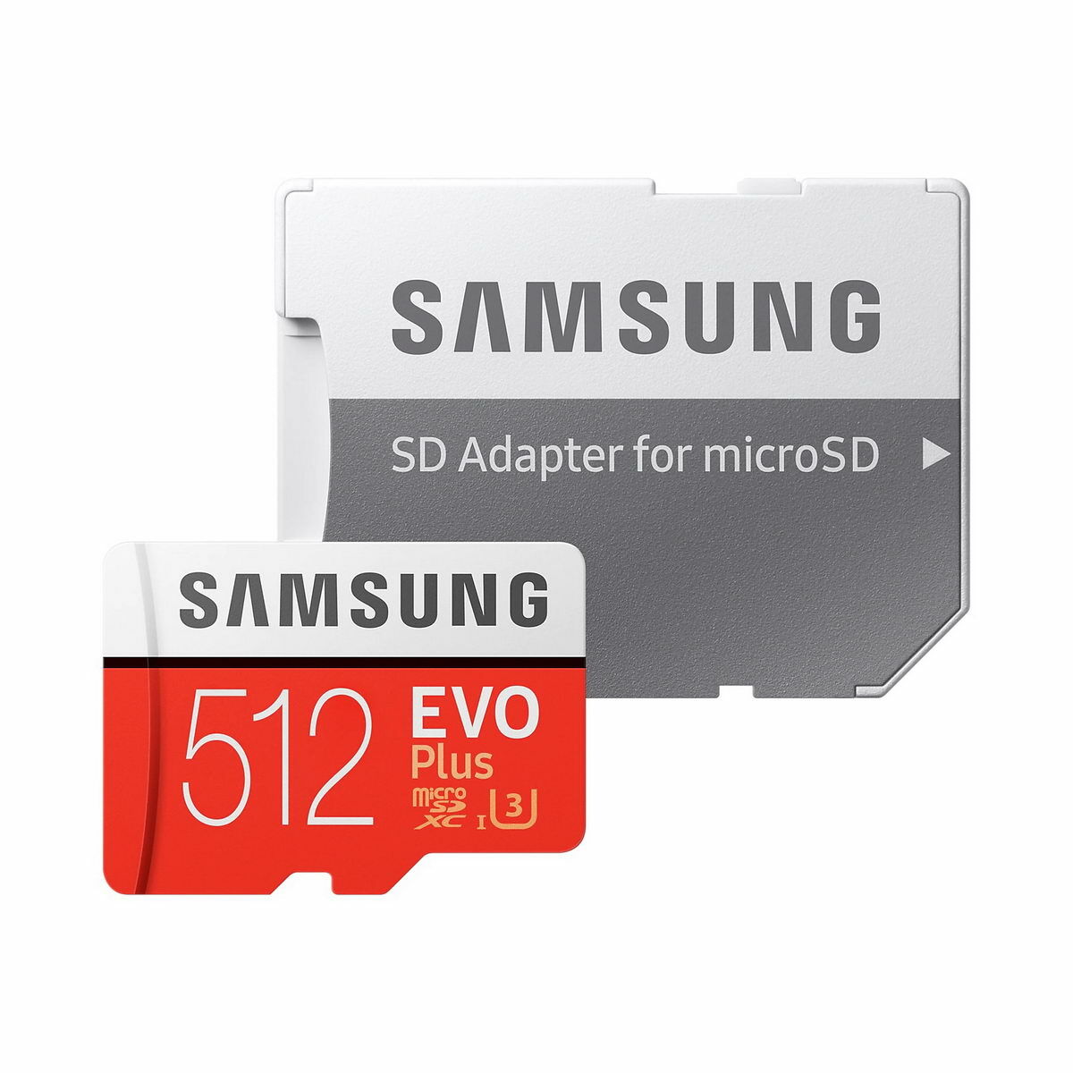 Kép 2/2 - Samsung MicroSD Card EVO+ 512GB Class10 + Adapter MB-MC512KA/EU