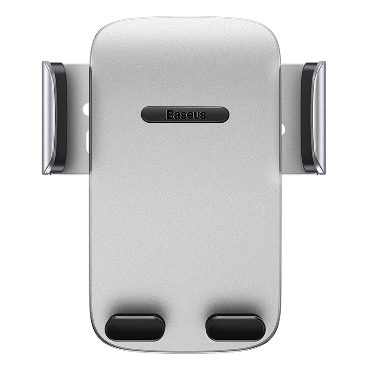 Kép 4/16 - Baseus autós telefon tartó, Easy Control PRO Clamp Holder (szellőzőrácsra és műszerfalra szerelhető), 4.7 - 6.7 inchig, ezüst (SUYK010012)