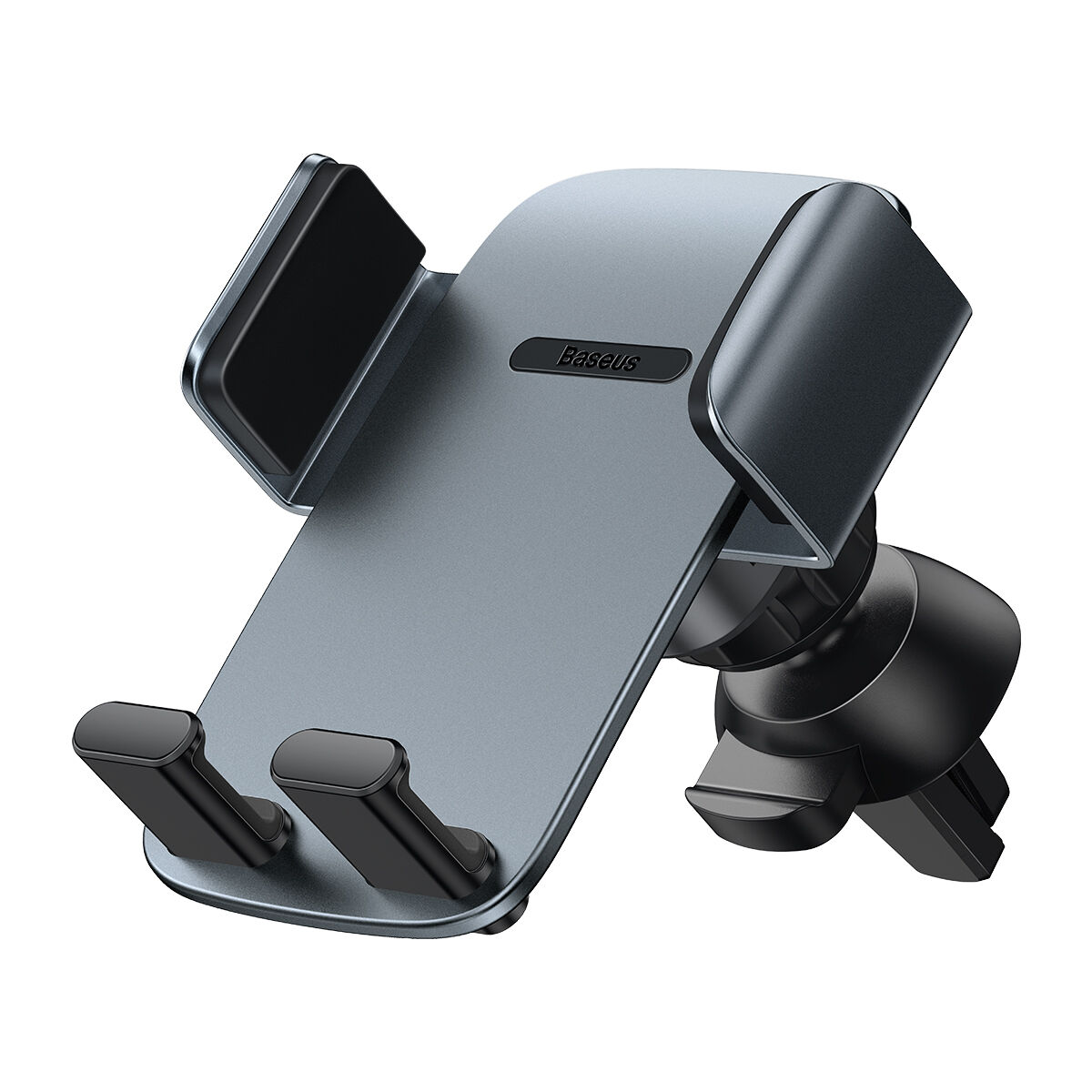 Kép 8/16 - Baseus autós telefon tartó, Easy Control PRO Clamp Holder (szellőzőrácsra és műszerfalra szerelhető), 4.7 - 6.7 inchig, fekete (SUYK010014)